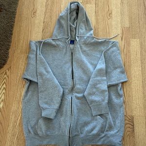 Reebok zip up Hooded sweatshirt XLT